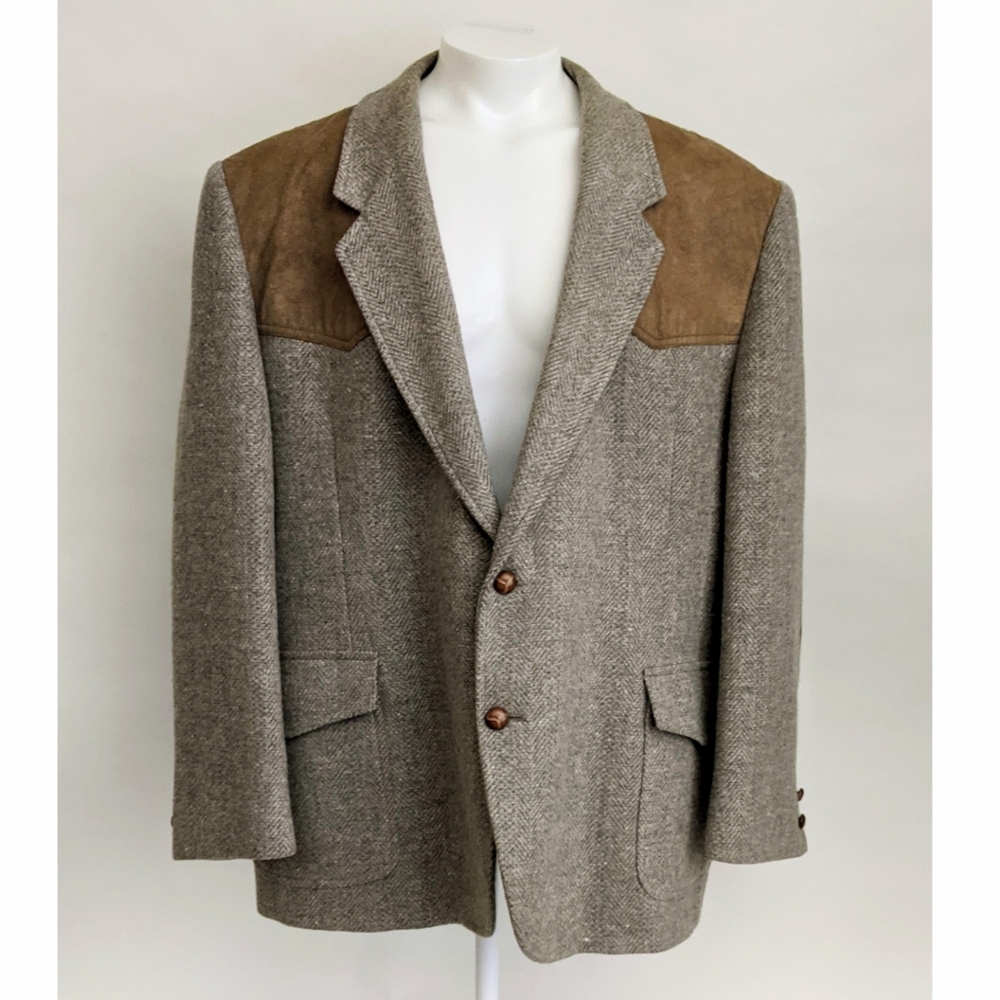 Pendleton Vintage Men's Pure Virgin Wool Sport coat Size 56